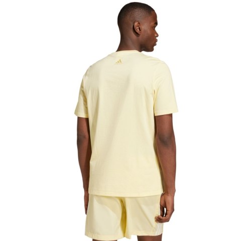 Koszulka męska adidas Essentials Single Jersey Big Logo Tee żółta IX0135 XL Adidas