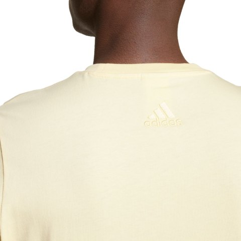 Koszulka męska adidas Essentials Single Jersey Big Logo Tee żółta IX0135 XL Adidas
