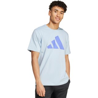 Koszulka męska adidas Pwr 3 Graphic błękitna IX6567 M Adidas