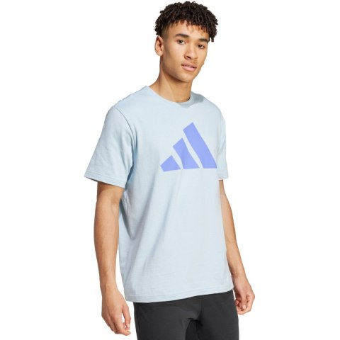 Koszulka męska adidas Pwr 3 Graphic błękitna IX6567 M Adidas