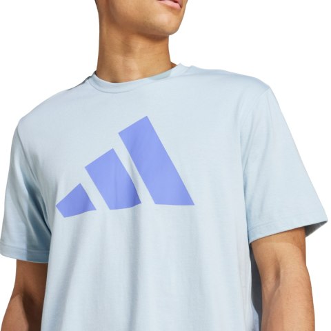 Koszulka męska adidas Pwr 3 Graphic błękitna IX6567 M Adidas