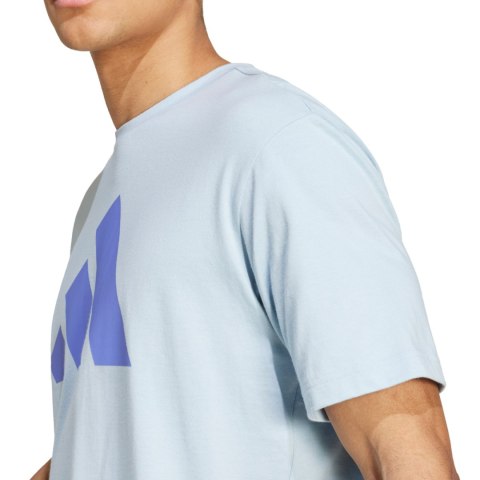Koszulka męska adidas Pwr 3 Graphic błękitna IX6567 M Adidas