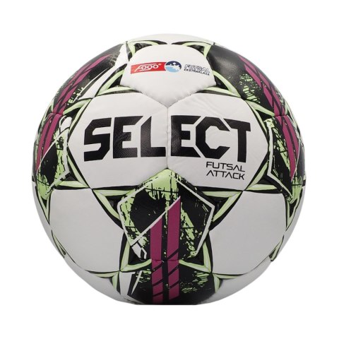 Piłka nożna Select Hala Futsal Attack Fogo Ekstraklasa biało-różowo-zielona 18673 4 Select