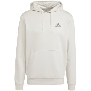 Bluza męska adidas Essentials Fleece Hoodie beżowa IZ4760 2XL Adidas