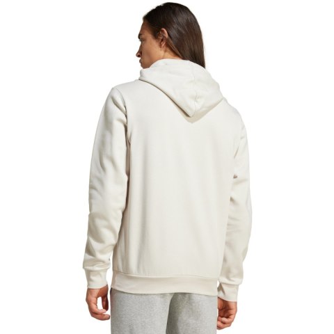 Bluza męska adidas Essentials Fleece Hoodie beżowa IZ4760 2XL Adidas