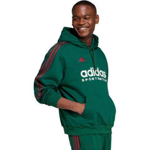 Bluza męska adidas House of Tiro Nations Pack zielona IY4521 S Adidas