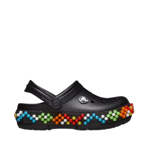 Chodaki dla dzieci Crocs Crocband Colorful Lights Clog czarne 210467 001 20-21 Crocs