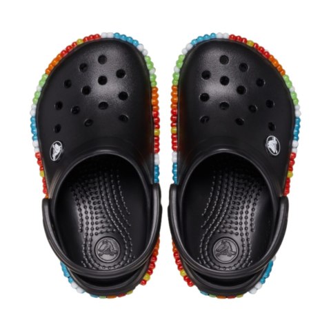 Chodaki dla dzieci Crocs Crocband Colorful Lights Clog czarne 210467 001 20-21 Crocs