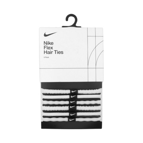 Gumki do włosów Nike Flex 6 szt. białe N1009194189OS Nike