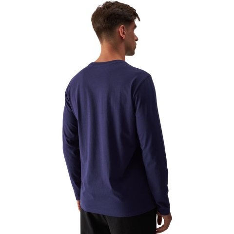 Koszulka męska Longsleeve 4F M375 granatowa 4FWMM00TLONM375 31S S 4F