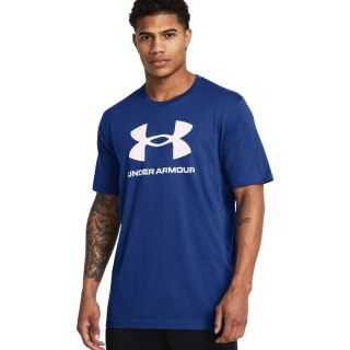 Koszulka męska Under Armour Sportstyle Logo ciemnoniebieska 1382911 432 M Under Armour