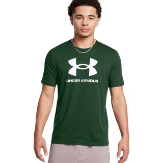 Koszulka męska Under Armour Sportstyle Logo zielona 1382911 301 XL Under Armour