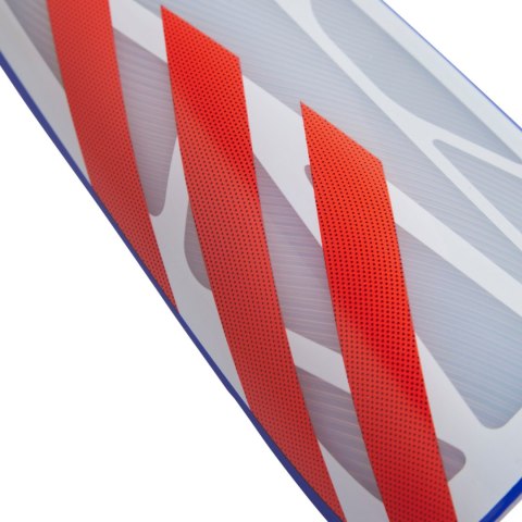 Ochraniacze piłkarskie adidas Tiro League szaro-pomarańczowo-niebieskie IW3790 L Adidas teamwear
