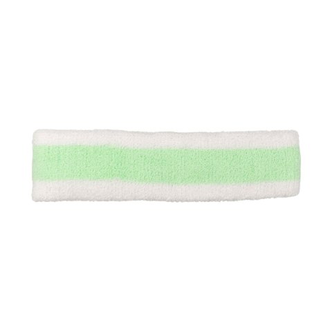 Opaska na głowę Nike Swoosh biało-zielona N0001544117OS Nike