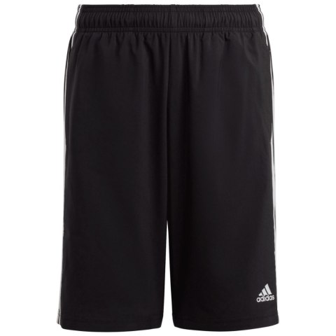 Spodenki dla dzieci adidas Essentials 3-Stripes Woven czarne HR6332 140cm Adidas