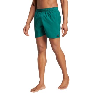 Spodenki kąpielowe męskie adidas Solid CLX Short-Length zielone IX7582 S Adidas