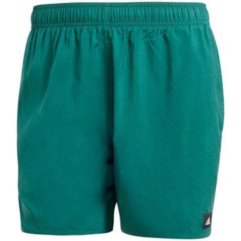 Spodenki kąpielowe męskie adidas Solid CLX Short-Length zielone IX7582 S Adidas