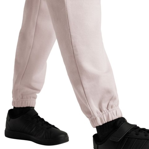 Spodnie dla dzieci adidas Essentials Small Logo Feel Cozy Fleece różowe JF8746 152cm Adidas