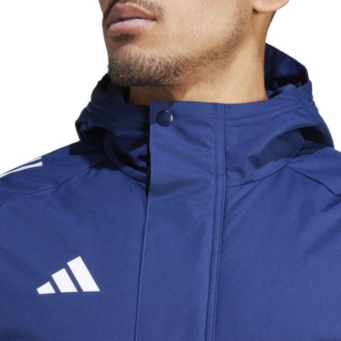 Kurtka męska adidas Tiro 24 Stadium Parka niebieska IR9495 M Adidas teamwear