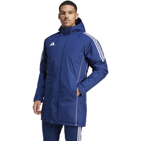 Kurtka męska adidas Tiro 24 Stadium Parka niebieska IR9495 M Adidas teamwear
