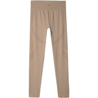 Legginsy termoaktywne damskie 4F F157 jasny brąz 4FWAW24USEAF157 82S XS/S 4F