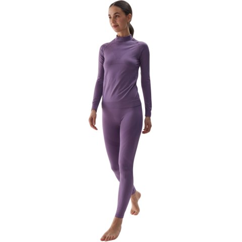 Bielizna termiczna bezszwowa damska 4F F156 fiolet 4FWAW24USEAF156 50S M/L 4F