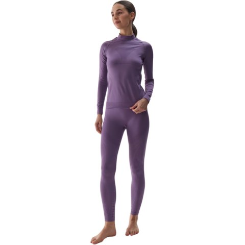Bielizna termiczna bezszwowa damska 4F F157 fiolet 4FWAW24USEAF157 50S M/L 4F