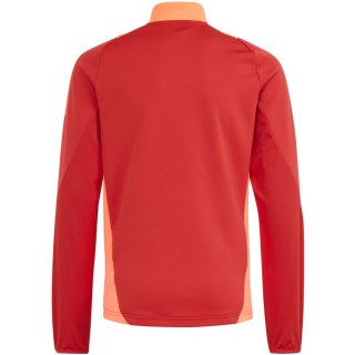 Bluza dla dzieci adidas Tiro 24 Competition Training czerwono-pomarańczowa IR5500 140cm Adidas teamwear