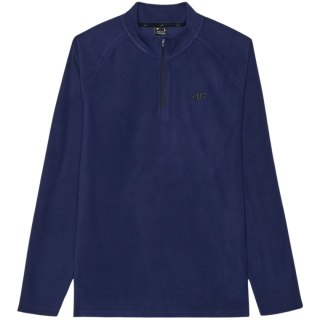 Bluza polarowa męska 4F M044 granat 4FWAW24UFLEM044 31S M 4F