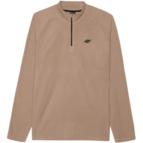 Bluza polarowa męska 4F M044 jasny brąz 4FWAW24UFLEM044 82S 2XL 4F