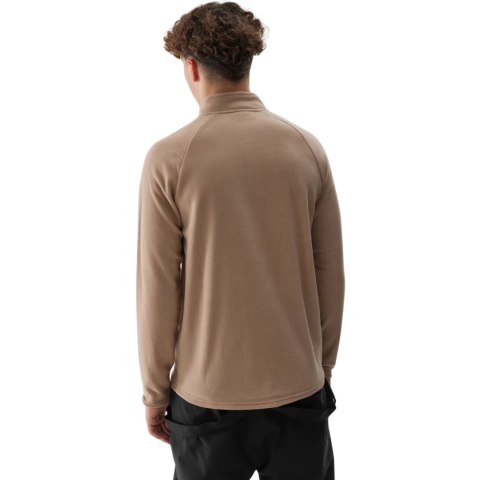 Bluza polarowa męska 4F M044 jasny brąz 4FWAW24UFLEM044 82S 2XL 4F
