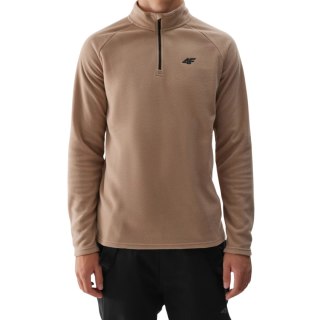 Bluza polarowa męska 4F M044 jasny brąz 4FWAW24UFLEM044 82S S 4F