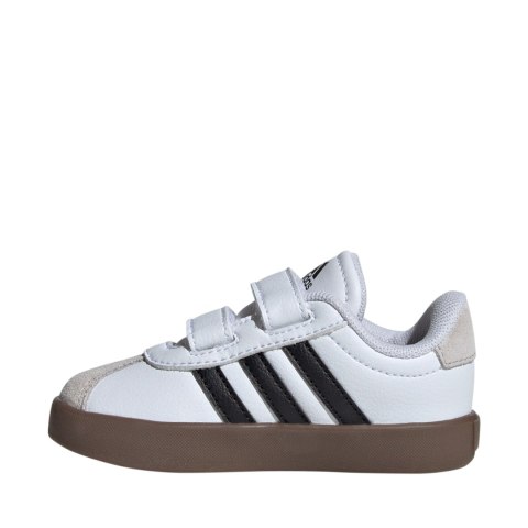 Buty dla dzieci adidas VL Court 3.0 Skateboarding biało-szare ID9157 22 Adidas