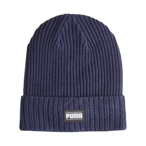 Czapka Puma Ribbed Classic Cuff Beanie granatowa 024038 10 Senior Puma