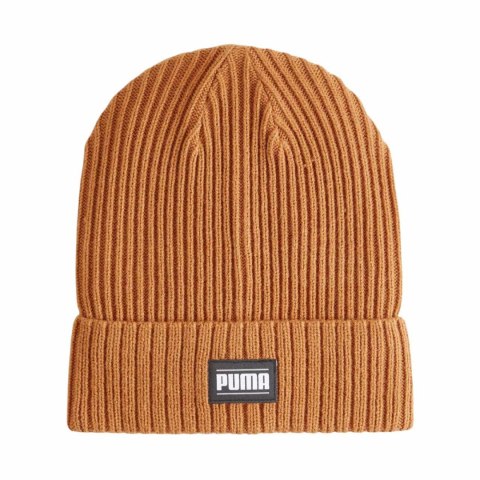 Czapka Puma Ribbed Classic Cuff Beanie jany brąz 024038 12 Senior Puma