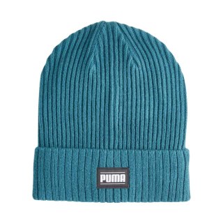 Czapka Puma Ribbed Classic Cuff Beanie turkusowa 024038 11 Senior Puma