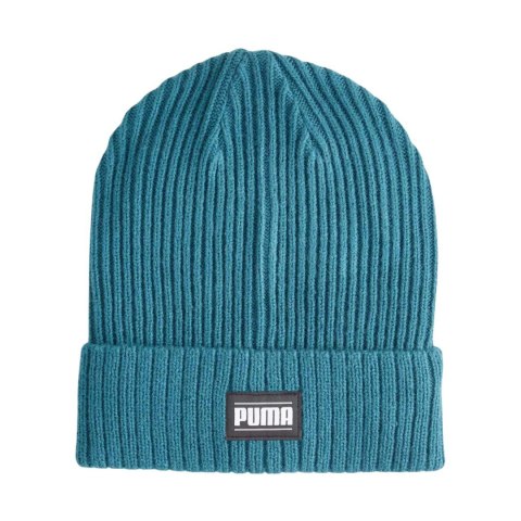 Czapka Puma Ribbed Classic Cuff Beanie turkusowa 024038 11 Senior Puma