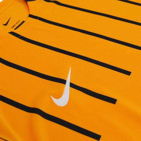 Koszulka męska Nike Dri-FIT ciemnożółto-czarna FD7752 739 L Nike