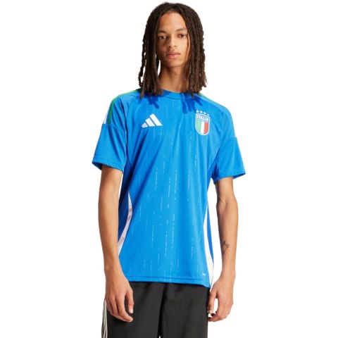 Koszulka męska adidas Italy 24 Home niebieska IN0657 M Adidas