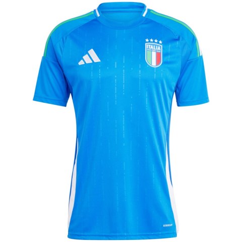 Koszulka męska adidas Italy 24 Home niebieska IN0657 M Adidas