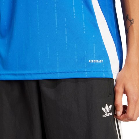 Koszulka męska adidas Italy 24 Home niebieska IN0657 M Adidas