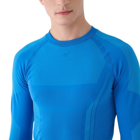 Koszulka termoaktywna męska 4F M165 niebieska 4FWAW24USEAM165 33S L/XL 4F