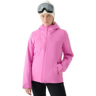 Kurtka narciarska damska 4F F572 fuksja 4FWAW24TTJAF572 55S XL 4F