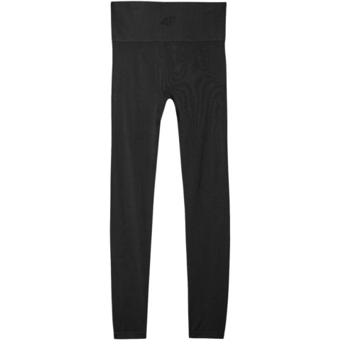 Legginsy termoaktywne damskie 4F F153 głęboka czerń 4FWAW24USEAF153 20S XS/S 4F