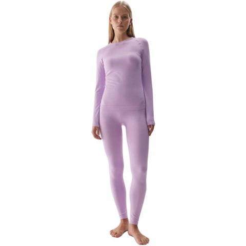 Legginsy termoaktywne damskie 4F F153 jasny fiolet 4FWAW24USEAF153 52S M/L 4F