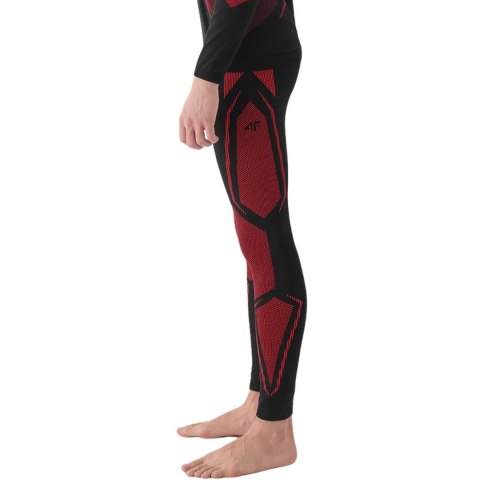 Legginsy termoaktywne męskie 4F M166 czerwone 4FWAW24USEAM166 62S L/XL 4F