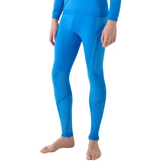 Legginsy termoaktywne męskie 4F M166 niebieskie 4FWAW24USEAM166 33S 2XL/3XL 4F