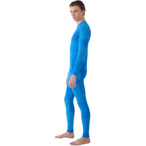 Legginsy termoaktywne męskie 4F M166 niebieskie 4FWAW24USEAM166 33S 2XL/3XL 4F