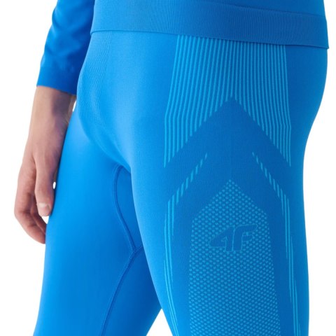 Legginsy termoaktywne męskie 4F M166 niebieskie 4FWAW24USEAM166 33S L/XL 4F