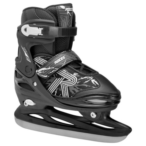Łyżwy Roces Jokey Ice 3.0 Boy czarno-białe 450707 05 30-33 Roces